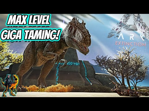 TAMING A MAX LEVEL GIGA AND SCREWING UP AN ELEMENT VEIN WITH MY WYVERN! || Ark Story Unmodded Ep 143