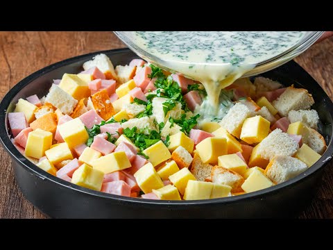 Nie wyrzucam chleb! Mieszam go z tym, co mam pod ręką i cieszę się smakiem!