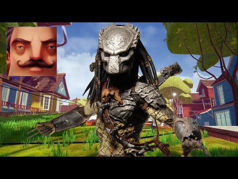 Hello Neighbor - New Neighbor Predator Act 2 Different versions Gameplay Walkthrough Part 154