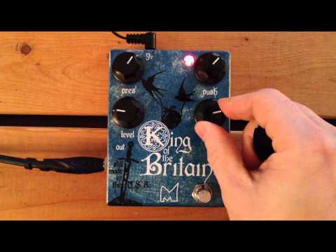 5 Minutes with the Menatone King of the Britains - Pedal Demo