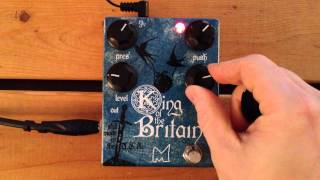 Video thumbnail for 5 Minutes with the Menatone King of the Britains - Pedal Demo by Ryan Kiesshauer