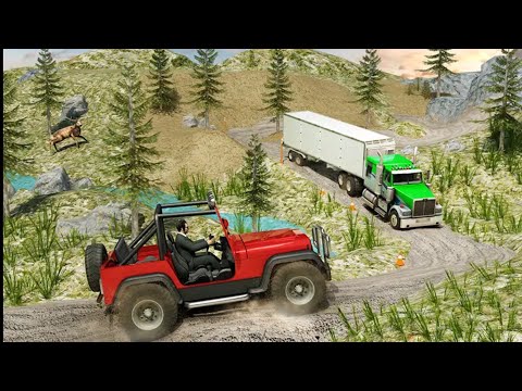 Offroad Jeep Prado Driving Truck Driver Simulator Android Gameplay