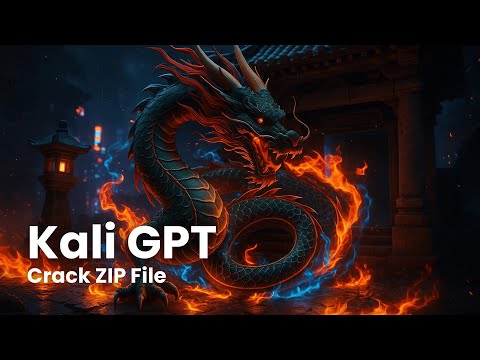 Crack ZIP File Password in Seconds with Kali GPT | Ethical Hacking Tutorial
