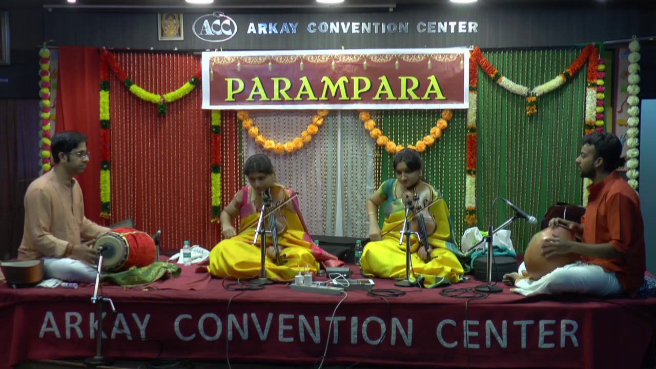 PARAMPARA-Sindhu & Smitha Violin Duet