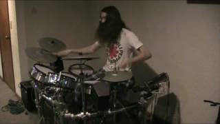 Red Hot Chili Peppers Deep Kick Drum Cover