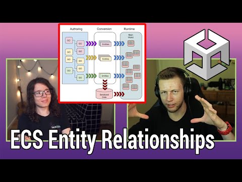 Complex Entity Relationships in Unity ECS - Live Stream Clip
