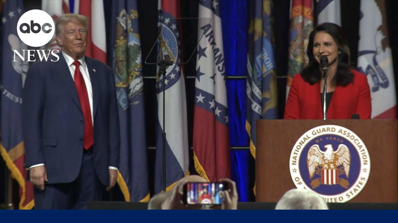 Tulsi Gabbard endorses former President Trump