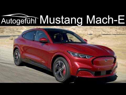 Ford Mustang Mach-E key facts - EV SUV yes, but calling it Mustang?  Autogefühl