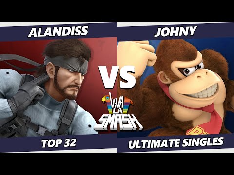 Viva la Smash - AlanDiss (Snake) Vs. JohnY (DK) SSBU Ultimate Tournament