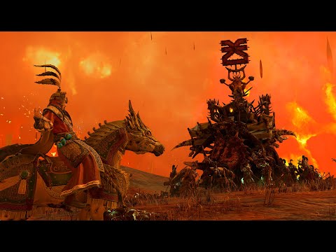 KHORNE vs GRAND CATHAY 🔴 Total War Warhammer cinematic battle