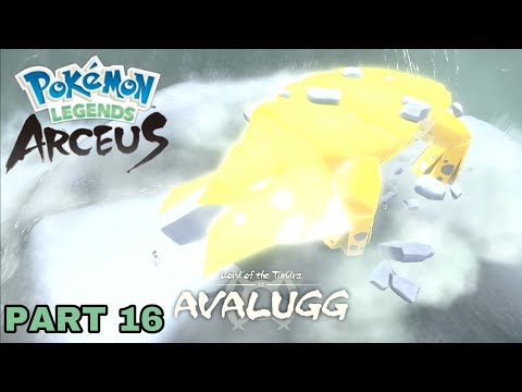 Pokemon Legends Arceus: Quelling The Frenzied Avalugg (PART 16) #new #pokemon #letsplay #gaming
