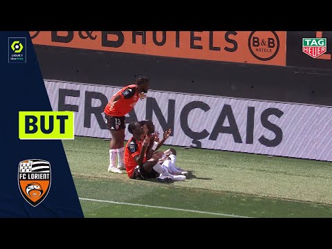 But Yoane WISSA (18' - FC LORIENT) FC LORIENT - FC GIRONDINS DE BORDEAUX (4-1) 20/21