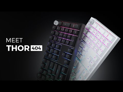Genesis Thor 404 Gateron Yellow Pro switch EN USB Black