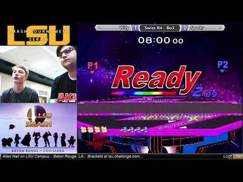 LUST 24 Melee Singles - Willy (Fox) vs Spooky (Falco)