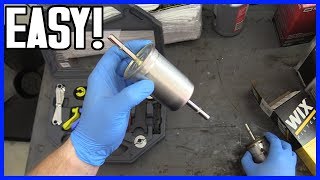 Fuel Filter Replacement Ford F-150 2004-2008