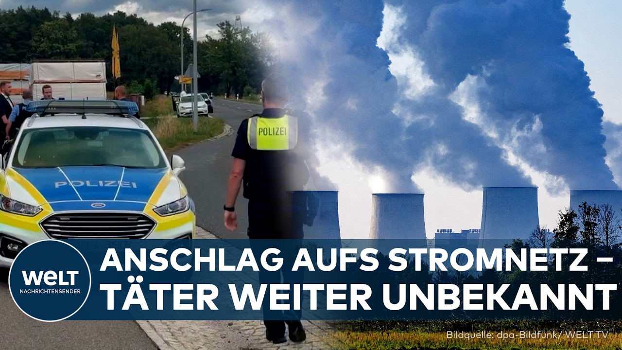 BRANDENBURG: Anschlagsserie auf die Stromversorgung? Neue Erkenntnisse nach Angriff auf Umspannwerk
