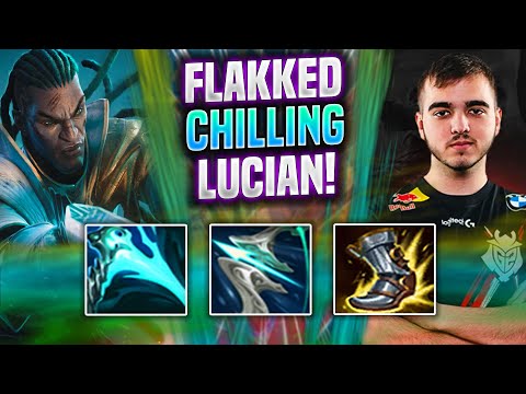 FLAKKED CHILLING WITH LUCIAN! - G2 Flakked Plays Lucian ADC vs Vayne! | Season 2022