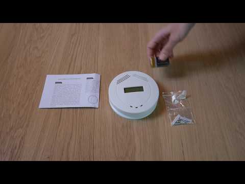 Senzor CO independent cu afisaj LCD PGST PA-003W - www.1cctv.ro