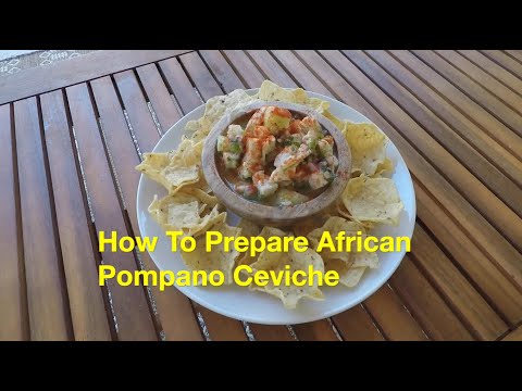 African Pompano Ceviche: Florida Seafood At Your Fingertips LIVE!