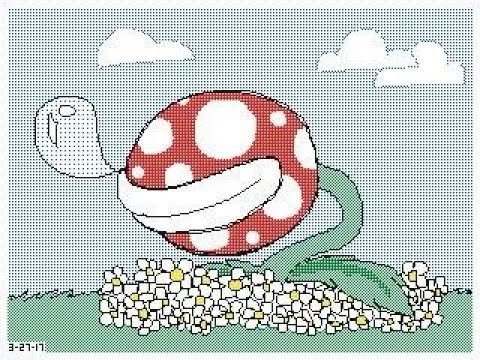 Piranha Plant Lullaby with rain sounds