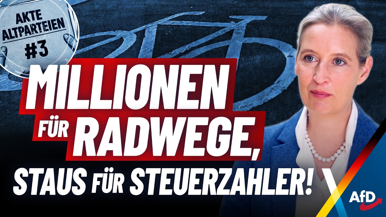 „Der grüne Verkehrsinfarkt“ – Akte Altparteien mit Alice Weidel