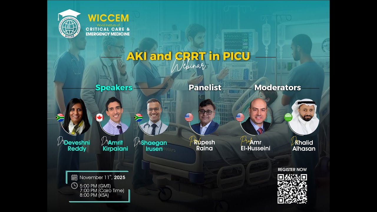 AKI and CRRT in PICU. Webinar