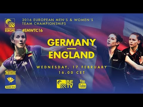 Badminton - Karin Schnaase (GER) vs Fontaine Mica Chapman (ENG) - Group Stage, EWTC 2016