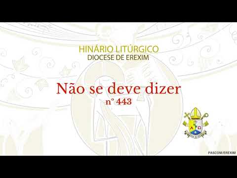 Não Se Deve Dizer Nada Posso Ofertar - Hinario…