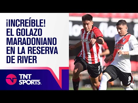 ¡INCREÍBLE! El GOLAZO MARADONIANO en la Reserva de RIVER ⚽🔥