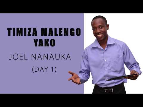 , title : 'Joel Nanauka | Namna ya kutimiza malengo 1 | THE GATES TV'