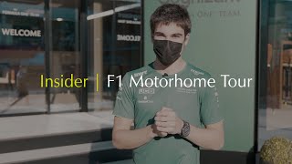 Aston Martin F1 Motorhome Tour | #IAMSTORIES video