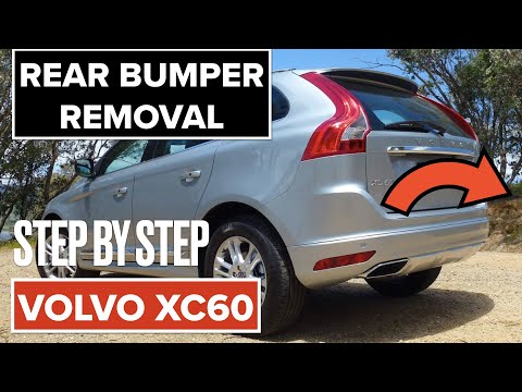 Rear Bumper Removal Volvo XC60