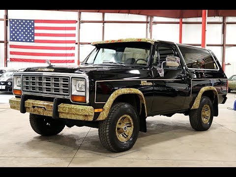 1985 Dodge Ramcharger (CC-1202533) for sale in Kentwood, Michigan