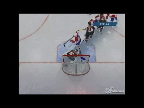 NHL 06 Xbox Gameplay - Goal!