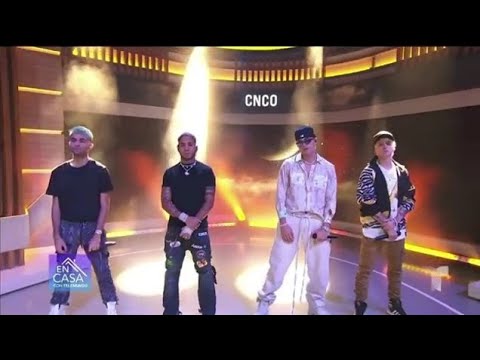 CNCO - Toa La Noche (En Casa Con Telemundo Live Performance)