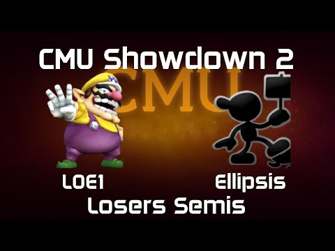CMU Showdown 2 Bracket Losers Semis - LOE1 (Wario) vs. Ellipsis (Game and Watch)
