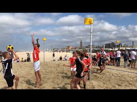 KCC/SO natural B1 Nederlands Kampioen Beachkorfbal 2018