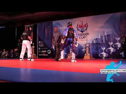 Cass Sigmon vs Avery Plowden - Mens Sparring Final - AKA Warrior Cup 2015