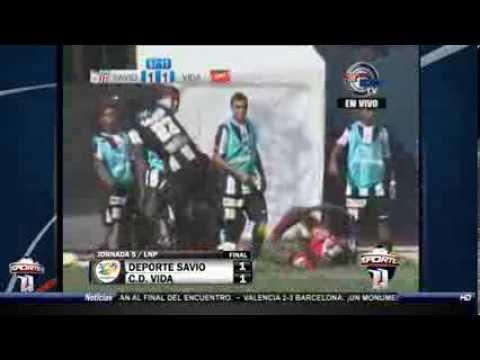 Fecha 5 (Apertura 2013 14) Deportes Savio 1-1 Vida