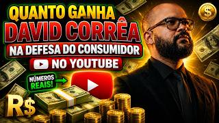 QUANTO GANHA O CANAL DO DAVID CORREA ? | GANHOS REAIS 2026