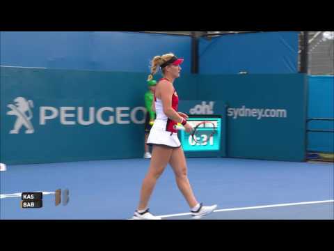 Babos v Kasatkina Match Highlights (R1) | Apia International Sydney 2017