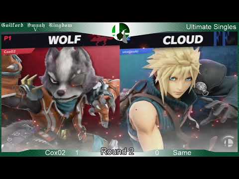 GSK5 - Cox02 (Wolf) Vs. Same (Cloud) - SSBU LR2