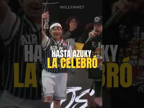 Azuky Celebró La Rima De Su Rival 🤯 #azuky #fmsinternacional #batallasderap #fms #fmsmexico