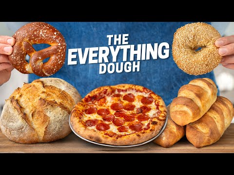 The Everything Dough: Versatile No-Knead Dough for Bread, Baguettes, Pizza, Bagels, and Pretzels
