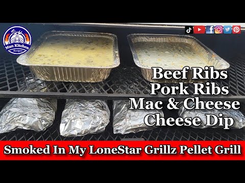 Mouthwatering BBQ Recipes: Beef Ribs, Baby Back Ribs, Mac And Cheese, Cheese Dip