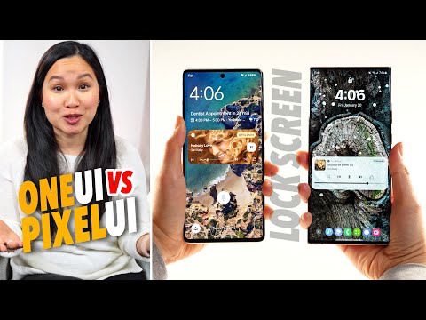 Samsung OneUI vs Google Pixel UI: Best Lock Screen!