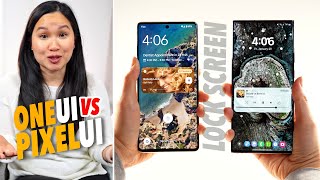 Samsung OneUI vs Google Pixel UI: Best Lock Screen!