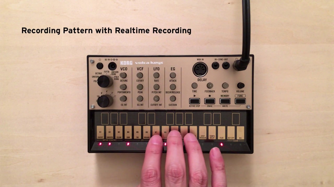 KORG Volca Keys Polyphonic Analogue Synth + Loop Sequencer