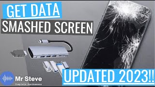 Access Android Phone With Broken Screen / Save your data 2023 UPDATED