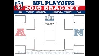 Who will make it to the NFL Playoffs - ESPN Playoff Simulator 2018